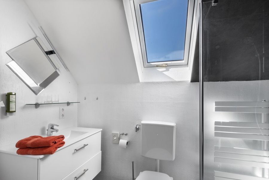 Badezimmer Suite Gästehaus Storchen