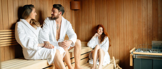 Entspannung in unserer Sauna